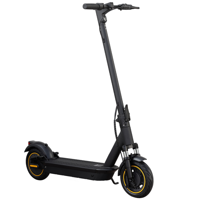 Електросамокат AOVO PRO ES-Max (500W 17Ah) модель 2023 року з посиленою АКБ та переднім амортизатором Сірий (до 25 км/год), Фото 5
