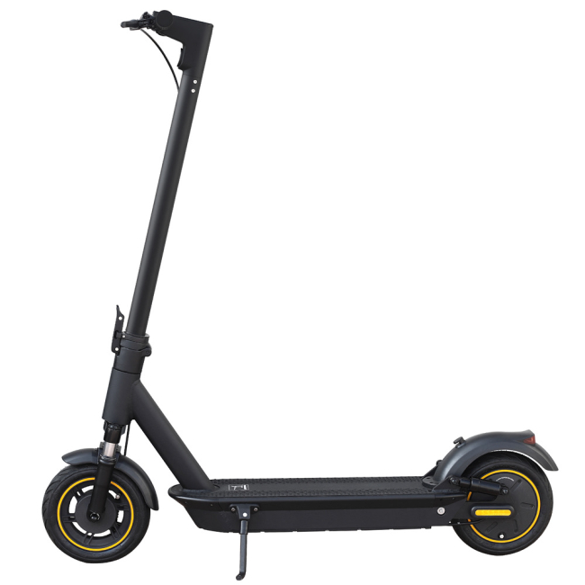 Електросамокат AOVO PRO ES-Max (500W 17Ah) модель 2023 року з посиленою АКБ та переднім амортизатором Сірий (до 25 км/год), Фото 1
