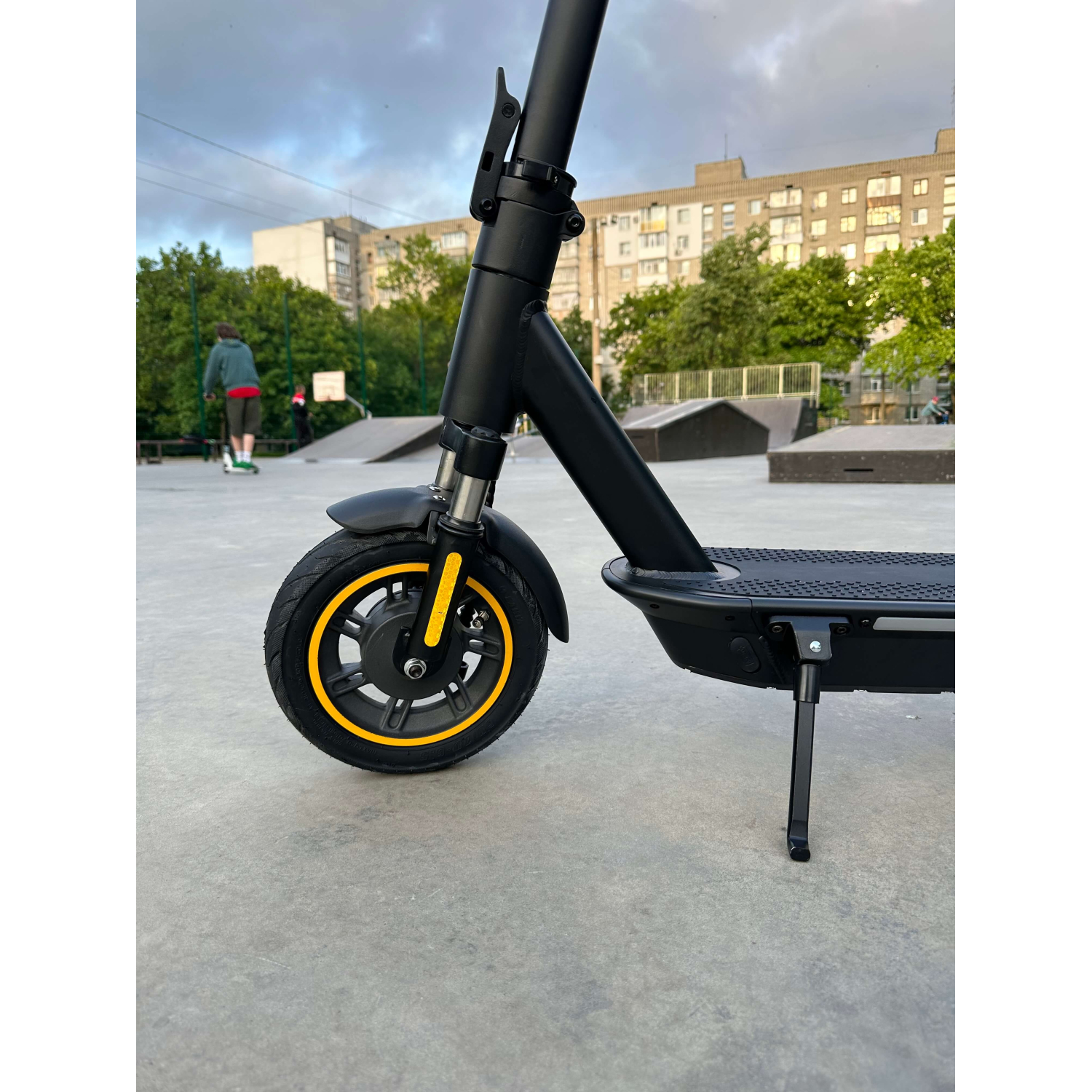 Электросамокат KUGOO G30 PRO MAX (18Ah) с передним амортизатором и усиленным аккумулятором , Фото 6