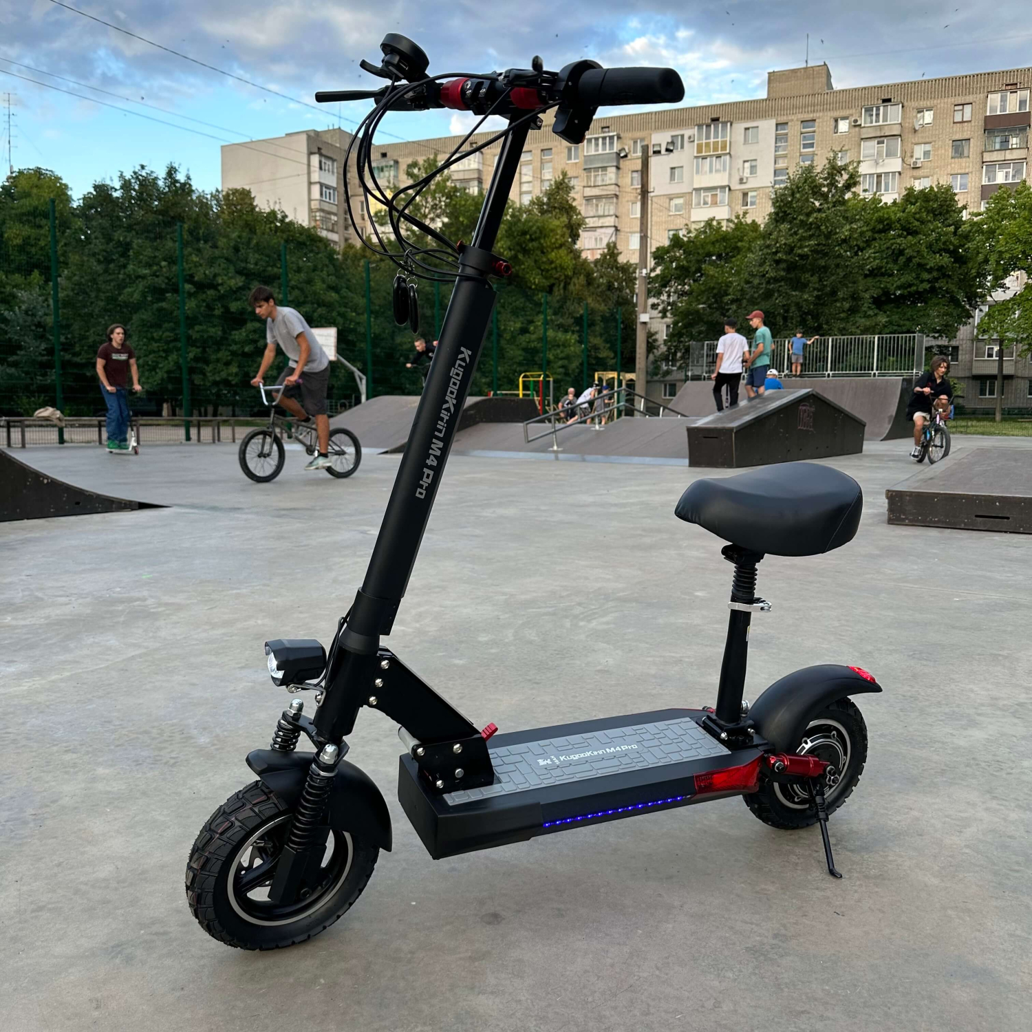Электросамокат с сидением KUGOO Kirin M4 PRO (18Ah/ 2026г.) , Фото 6