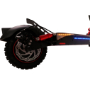 Електросамокат з сидінням Crosser T4 Turbo Чорний, Фото 5