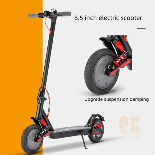 Електросамокат GIANT U9 Ultra S 13Ah 500W з переднім і заднім амортизатором, посилений акумулятор, Фото 7