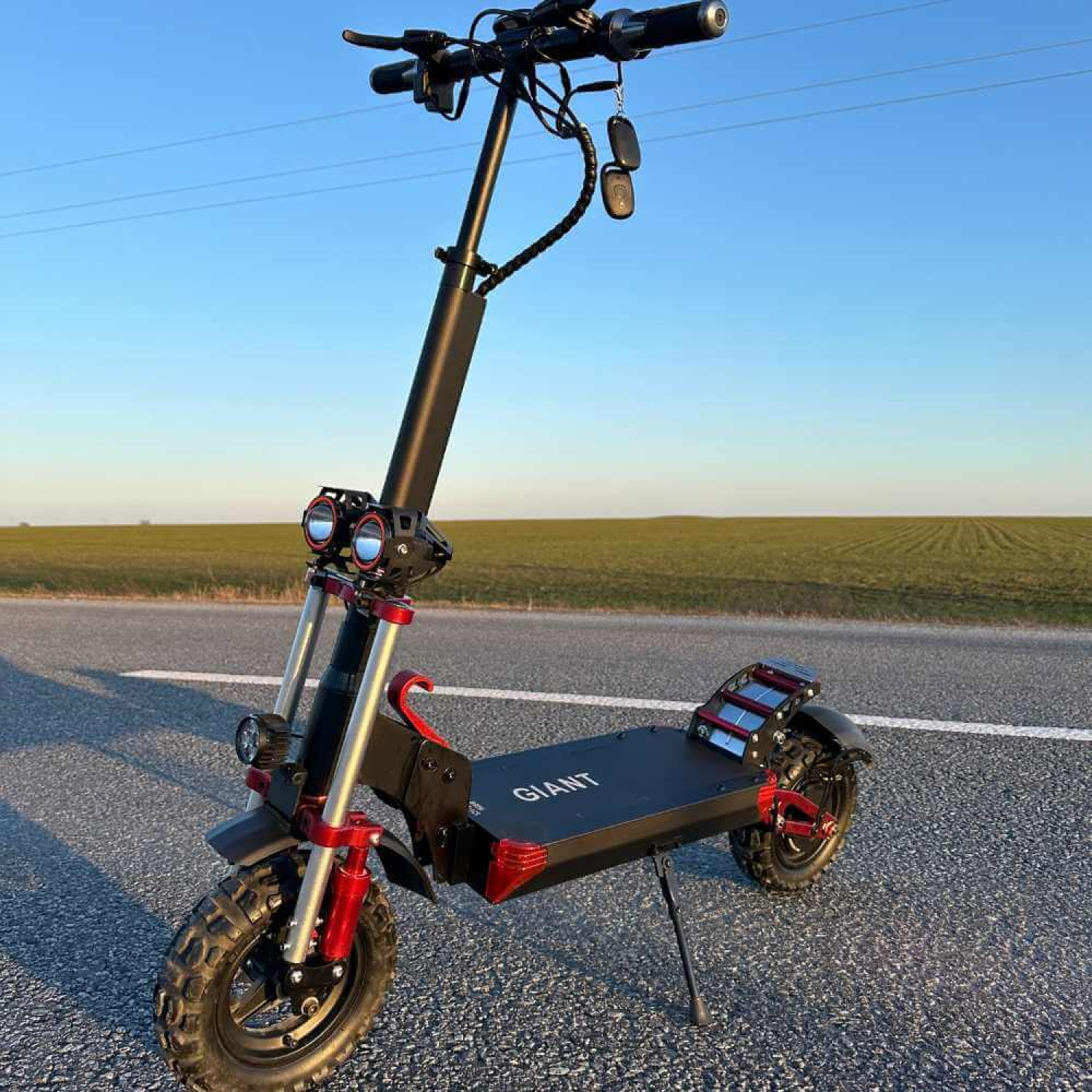 Электросамокат GIANT Outlander M11 (52V 26Ah) Самый мощный самокат 2025 года!!!, Фото 3
