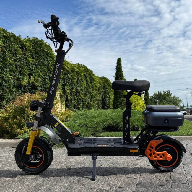 Електросамокат Kugoo M5 Pro Kirin 2000W 48V 26Ah з сидінням, Фото 1