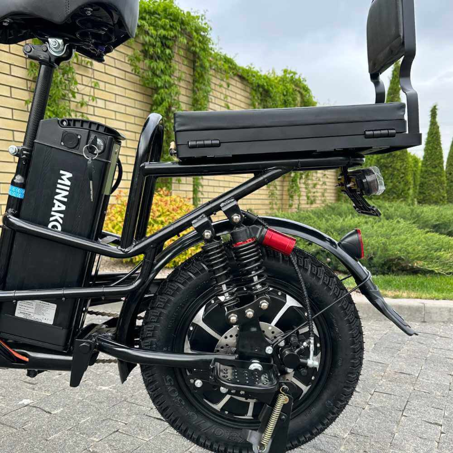 Электровелосипед MINAKO Monster PRO МОДЕЛЬ 2026 ГОДА 60V 26Ah Black, Фото 14