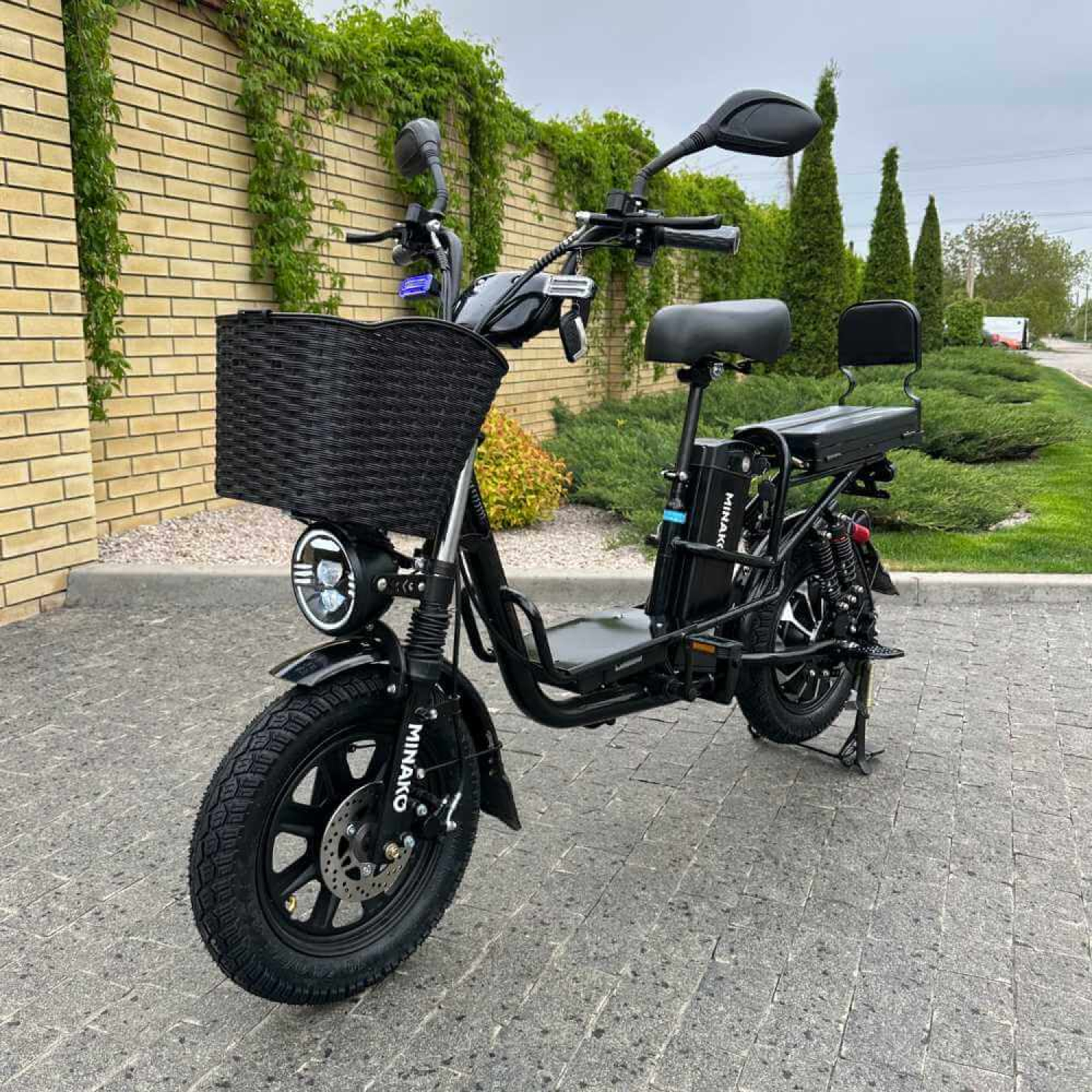 Электровелосипед MINAKO Monster PRO МОДЕЛЬ 2026 ГОДА 60V 26Ah Black, Фото 12