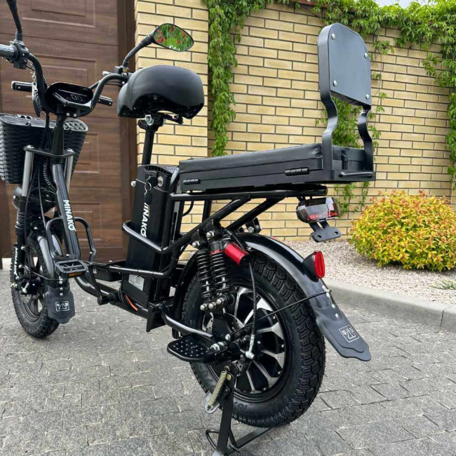Електровелосипед MINAKO Monster PRO МОДЕЛЬ 2026 РОКУ 60V 26Ah Black, Фото 5