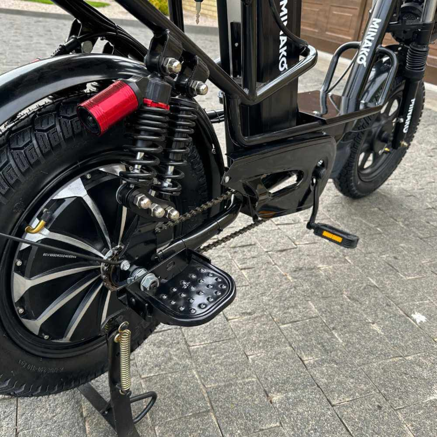 Электровелосипед MINAKO Monster PRO МОДЕЛЬ 2026 ГОДА 60V 26Ah Black, Фото 7