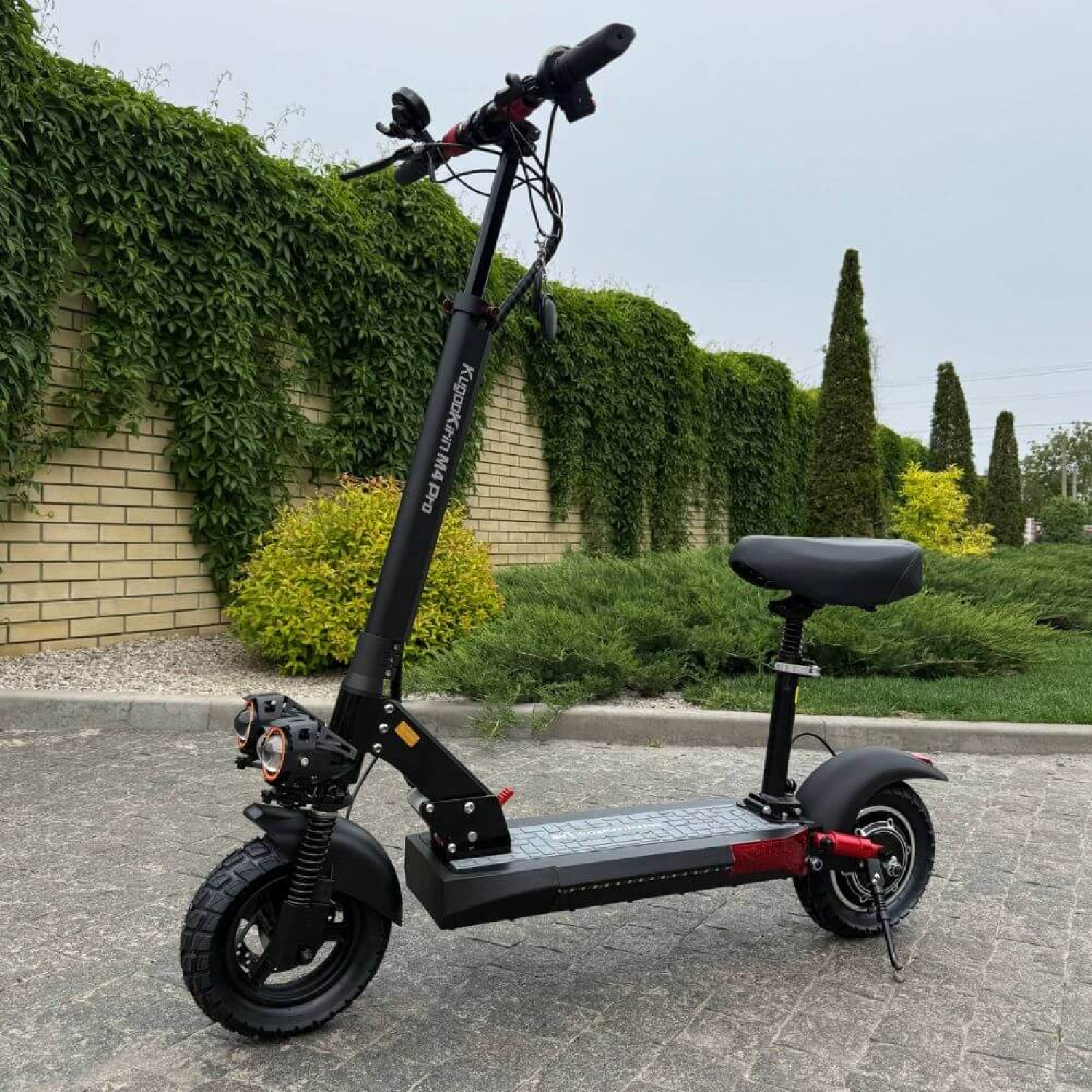 Электросамокат KUGOO Kirin M4 PRO 2026 года 1000W 48V 18Ah Li-ion с сиденьем | До 45 км/ч | Запас хода до 45 км, Фото 1