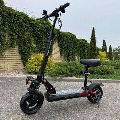 Электросамокат KUGOO Kirin M4 PRO 2026 года 1000W 48V 18Ah Li-ion с сиденьем | До 45 км/ч | Запас хода до 45 км