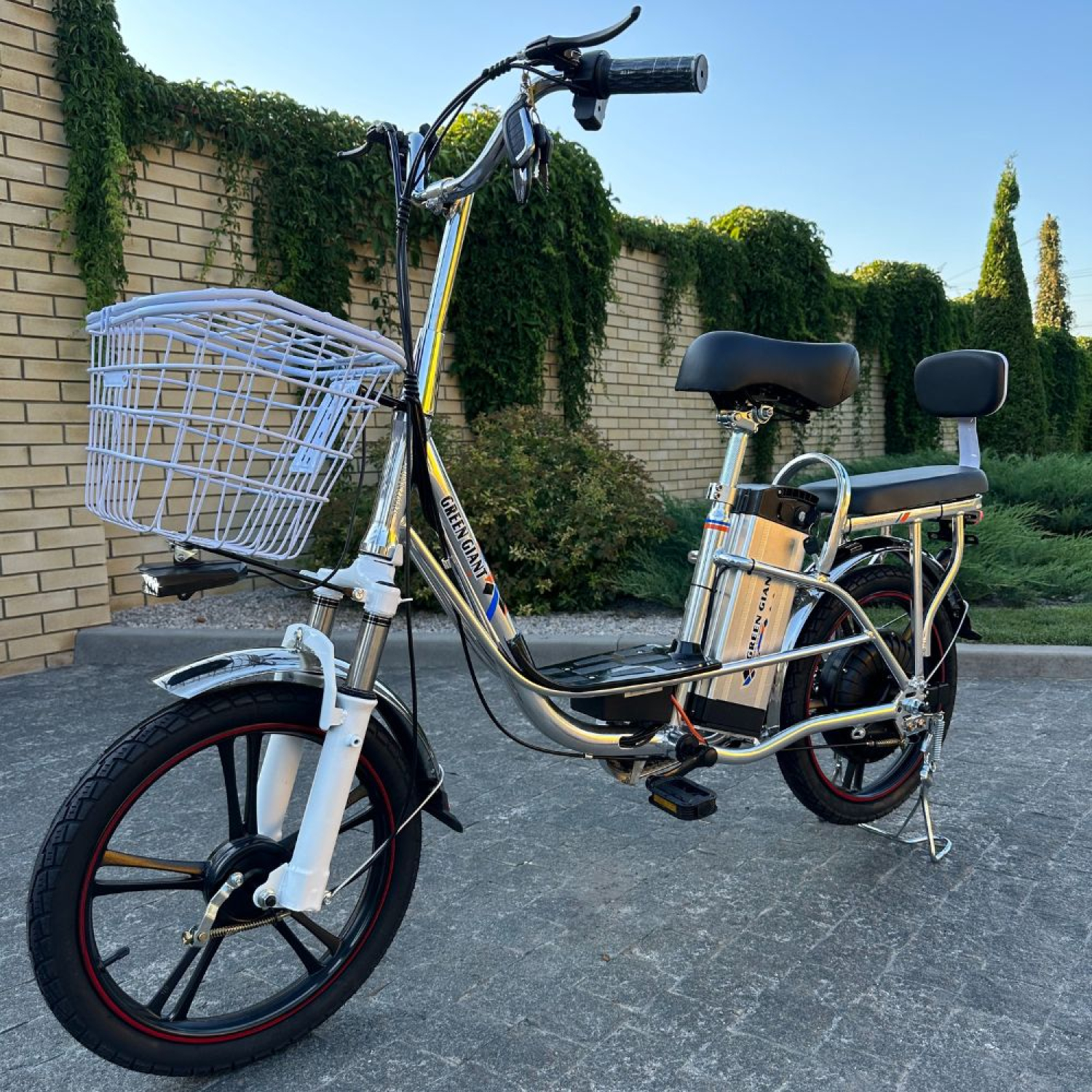 Электровелосипед GREEN GIANT U18 Eco 13Ah 48V Хром Модель 2025 года! , Фото 1