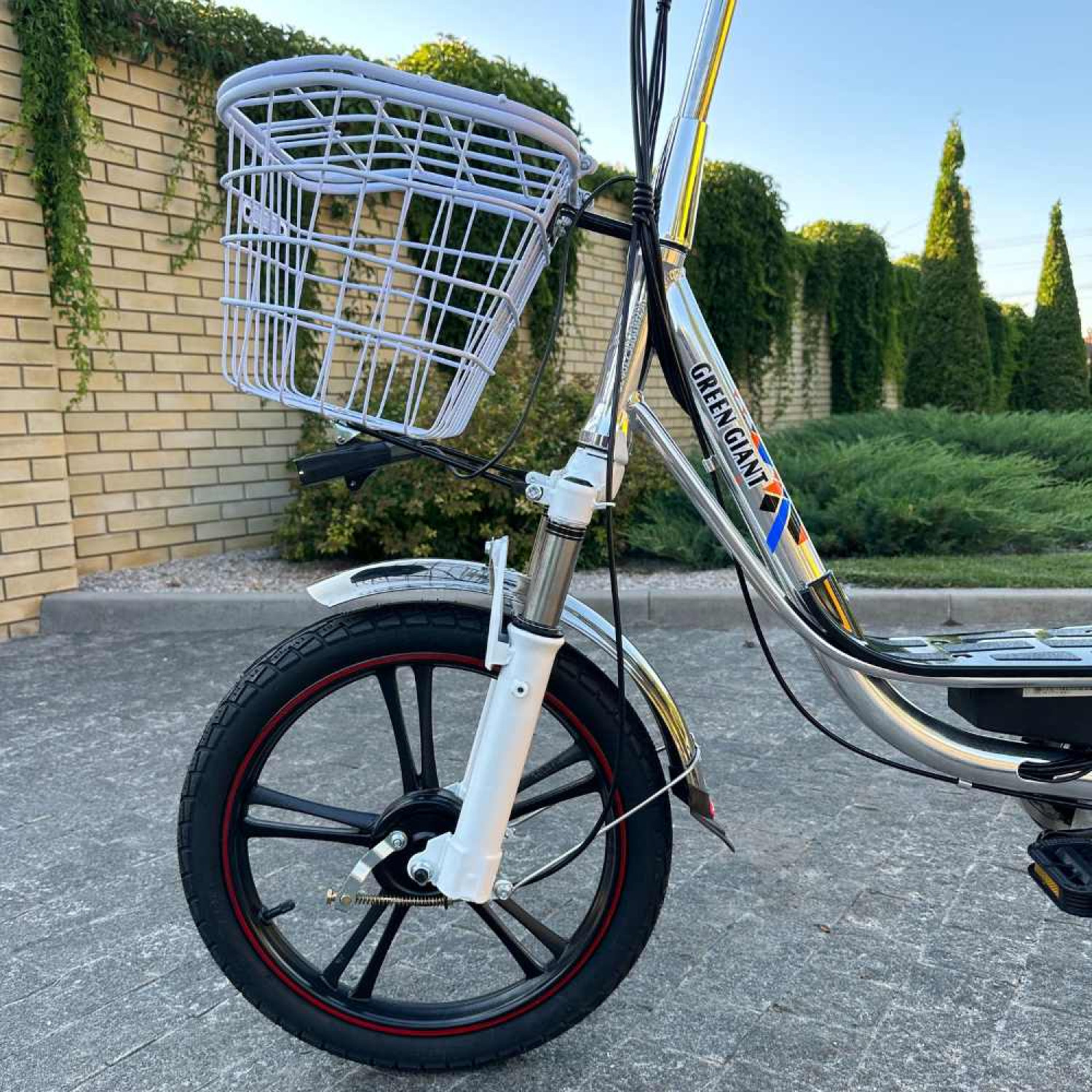 Электровелосипед GREEN GIANT U18 Eco 15Ah 48V Хром Модель 2025 года! , Фото 5