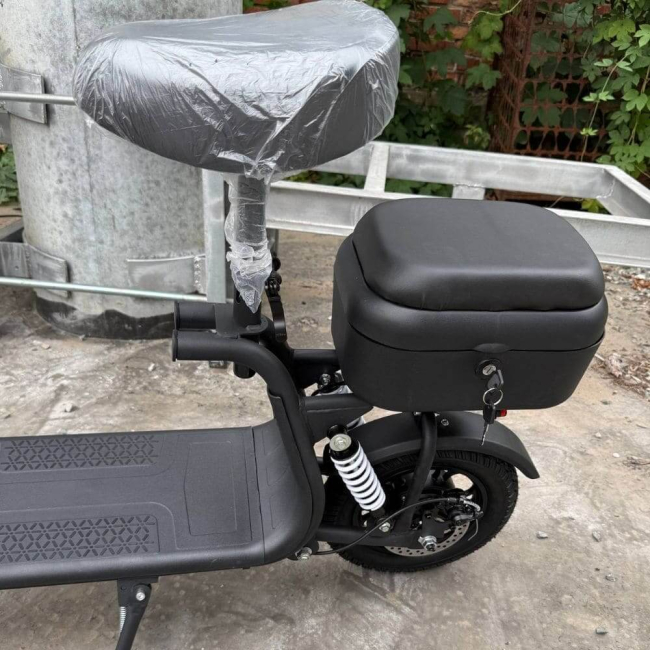 Електросамокат EVOBIKE Zen U12 800W 23Ah 48V з сидінням і корзиною, Фото 6