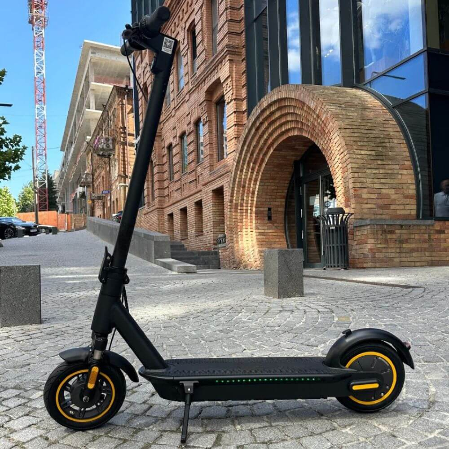 Электросамокат KUGOO G30 PRO MAX 600W 18Ah с передним амортизатором, Фото 1