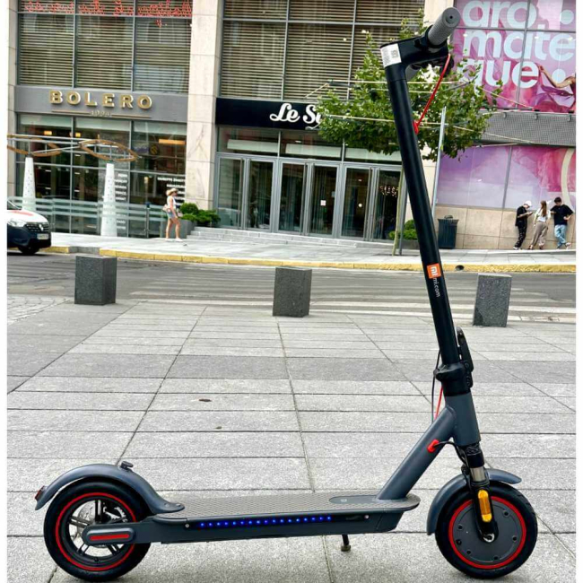 Електросамокат Mi Electric Scooter M365 PRO з переднім амортизатором 500W Grey 2025 року, Фото 8