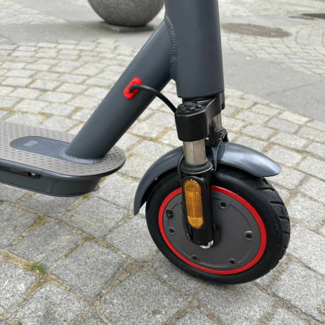 Електросамокат Mi Electric Scooter M365 PRO з переднім амортизатором 500W Grey 2025 року, Фото 7