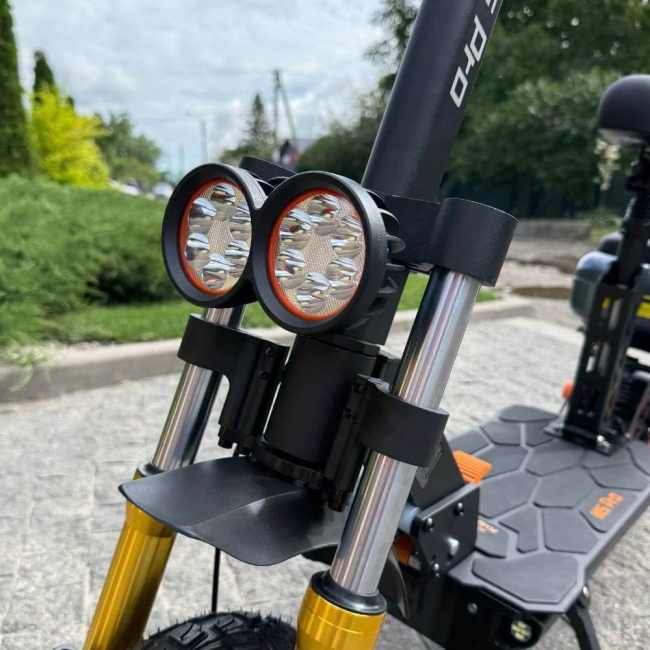 Електросамокат для бездоріжжя Kugoo M5 Pro Kirin 2000W з сидінням і акумулятором 26Ah, Фото 4