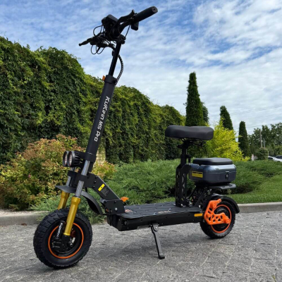 Електросамокат для бездоріжжя Kugoo M5 Pro Kirin 2000W з сидінням і акумулятором 26Ah