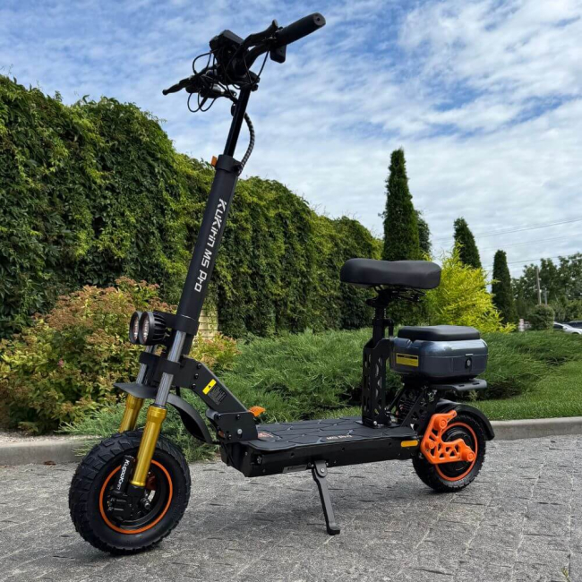 Електросамокат для бездоріжжя Kugoo M5 Pro Kirin 2000W з сидінням і акумулятором 26Ah, Фото 1