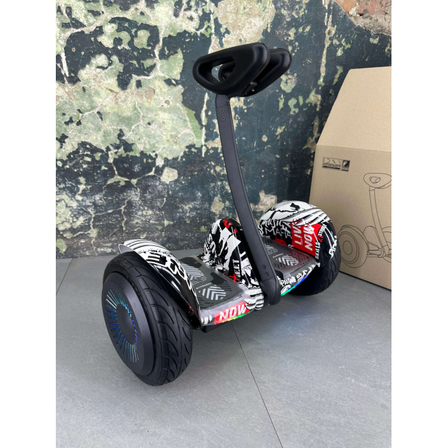 Гироскутер NineBot Mini Гироборд С Ручкой Пират НОВИНКА 2024! Модель с подсветкой колес, Фото 2