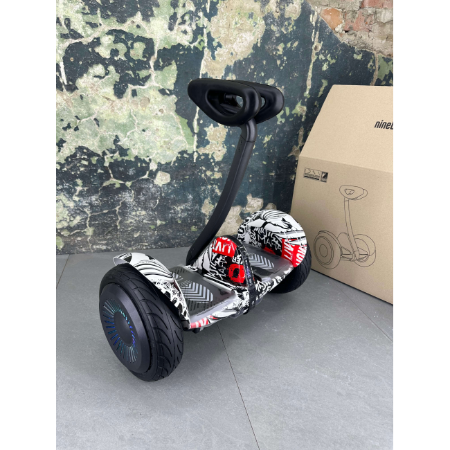 Гироскутер NineBot Mini Гироборд С Ручкой Пират НОВИНКА 2024! Модель с подсветкой колес, Фото 4