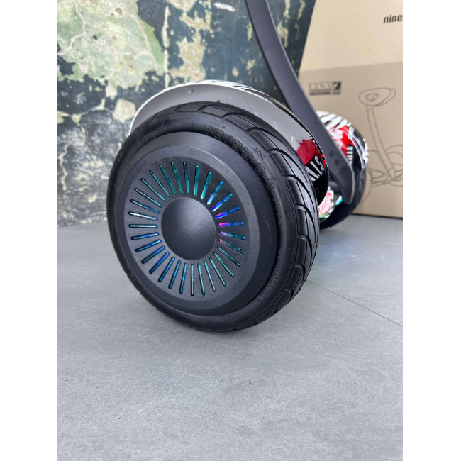 Гироскутер NineBot Mini Гироборд С Ручкой Пират НОВИНКА 2024! Модель с подсветкой колес, Фото 5