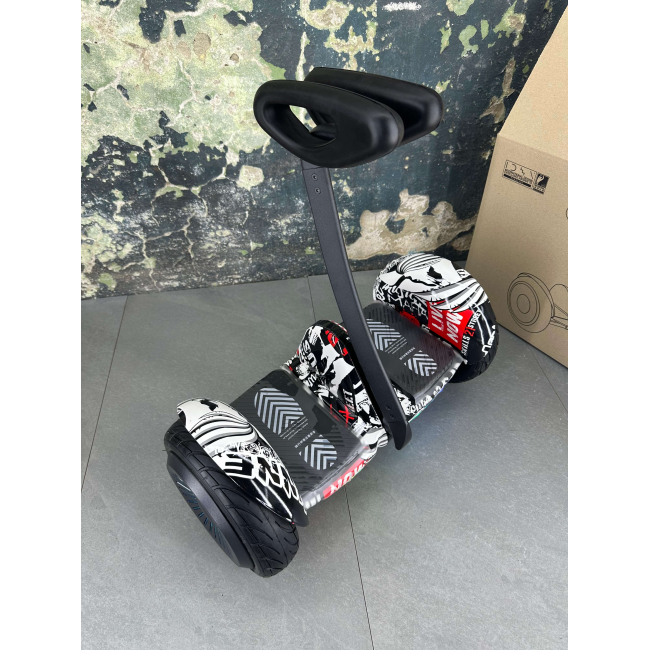 Гироскутер NineBot Mini Гироборд С Ручкой Пират НОВИНКА 2024! Модель с подсветкой колес, Фото 7