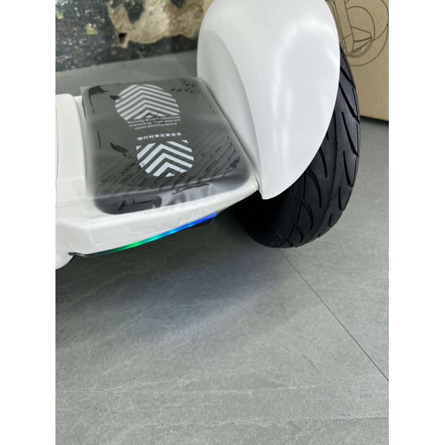 Гироскутер NineBot Mini Гироборд С Ручкой Белый НОВИНКА 2025! Модель с подсветкой колес, Фото 5