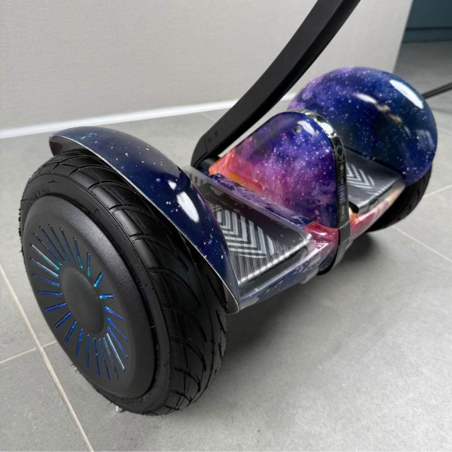 Гироскутер Ninebot Mini 2025 Галактика | 10.5" пневматические колёса, мотор 2×600 Вт, до 20 км хода, 20 км/ч, литий-ион 54V, Bluetooth и мобильное приложение, Фото 7