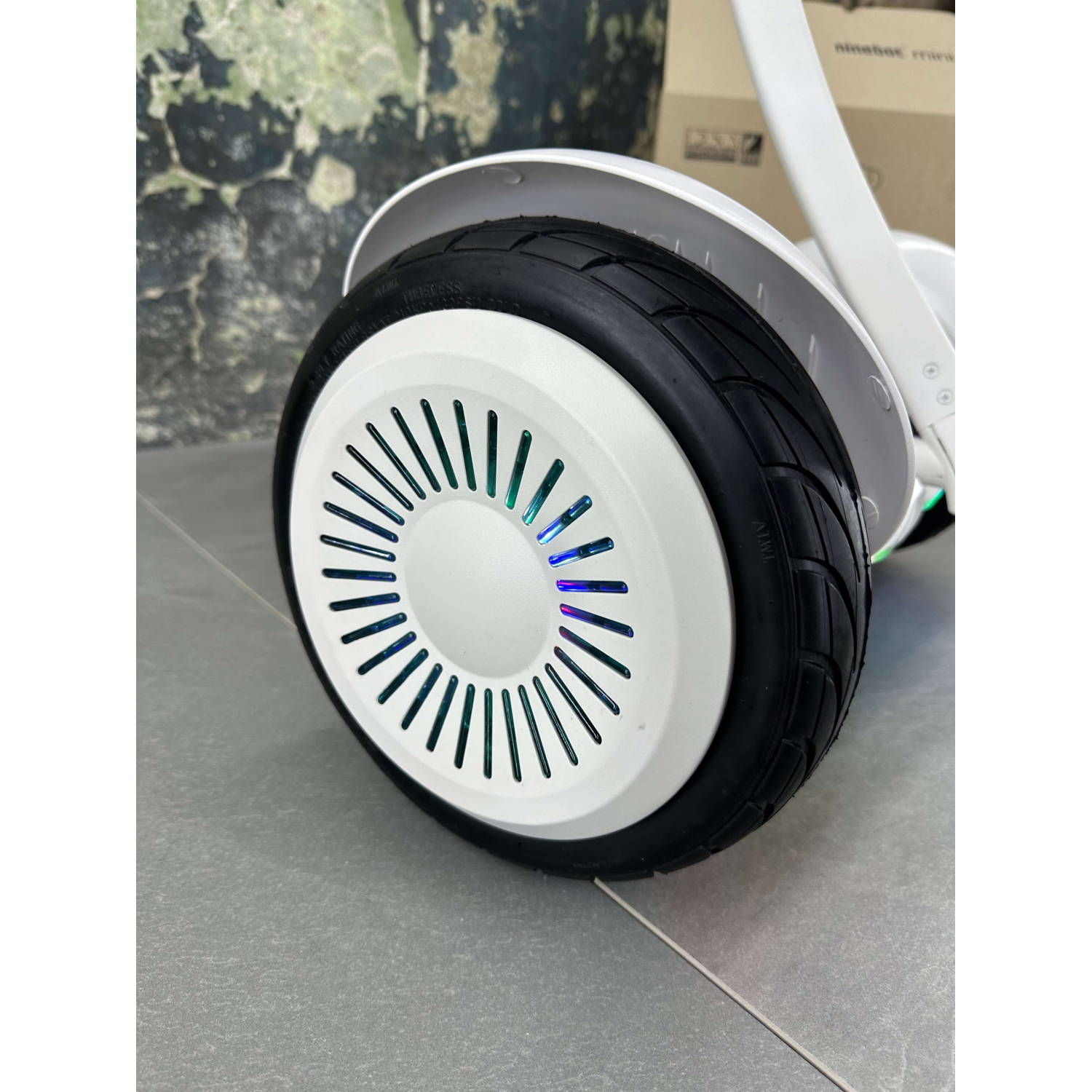 Гироскутер NineBot Mini Гироборд С Ручкой Розовый Космос НОВИНКА 2024! Модель с подсветкой колес , Фото 7