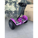 Гироскутер NineBot Mini Гироборд С Ручкой Розовый Космос НОВИНКА 2024! Модель с подсветкой колес, Фото 8
