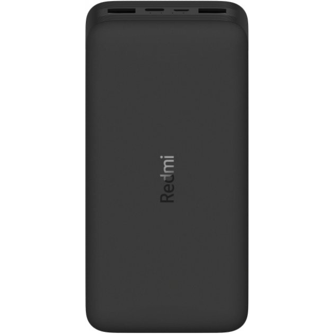 Портативное зарядное устройство Power Bank 20000mAh 2xUSB QC3.0 18W Black, Фото 1