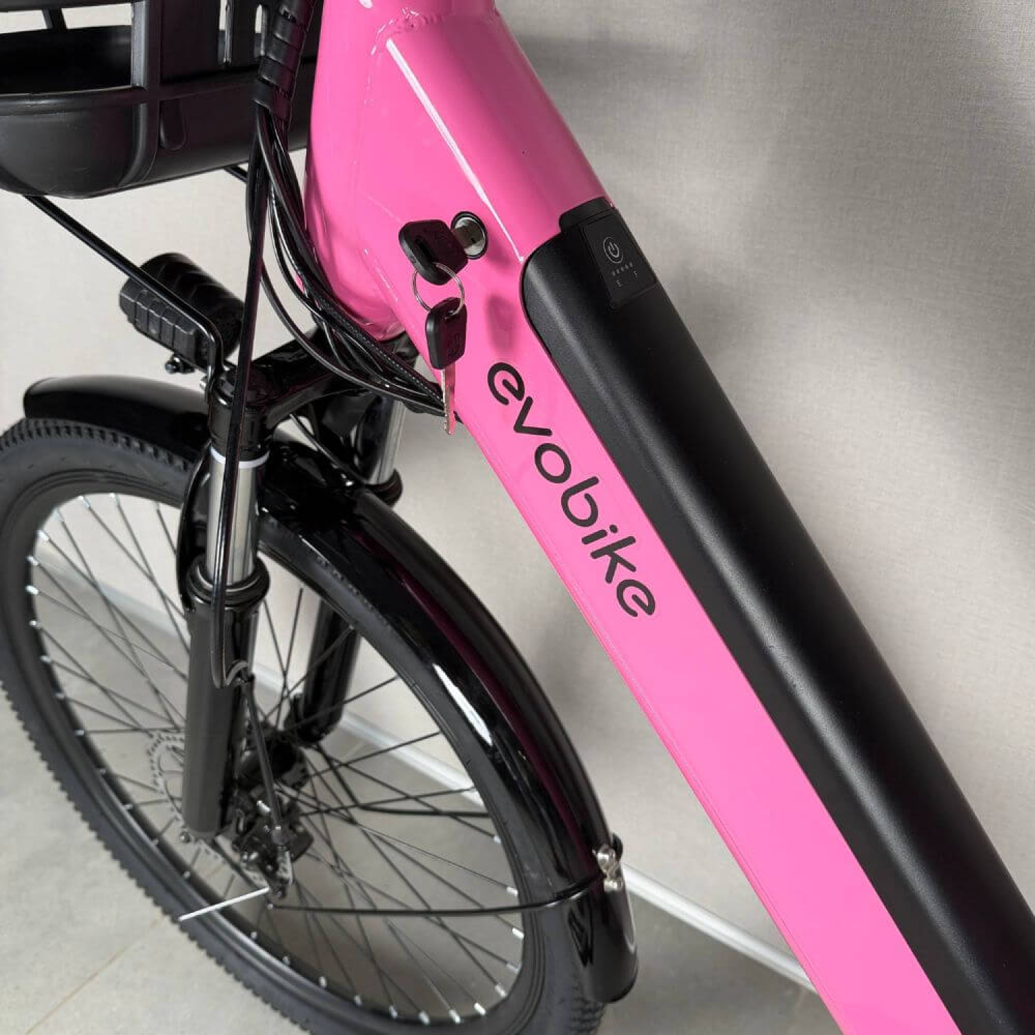 Электровелосипед EVOBIKE Vivo N1 600W 48V 13Ah Розовый | Мотор-колесо | Ручка газа | До 45 км/ч | Гарантия 24 месяца, Фото 2
