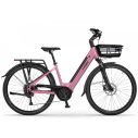 Електровелосипед EVOBIKE Vivo N1 Pink 26” 600W з кошиком та багажником, Фото 4