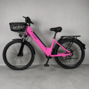 Електровелосипед EVOBIKE Vivo N1 Pink 26” 600W з кошиком та багажником, Фото 1