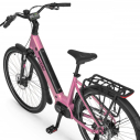 Електровелосипед EVOBIKE Vivo N1 Pink 26” 600W з кошиком та багажником, Фото 6
