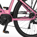 Електровелосипед EVOBIKE Vivo N1 Pink 26” 600W з кошиком та багажником, Фото 2
