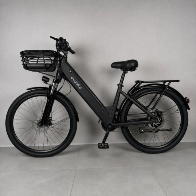 Електровелосипед EVOBIKE Vivo N1 26” Black 600W, Фото 1