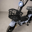 Електровелосипед EVOBIKE Nova MINI 500W 48V 12Ah Чорний з Кошиком та Пасажирським Сидінням (Модель 2026 року), Фото 4