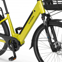 Електровелосипед EVOBIKE Vivo N1 26” Yellow 600W 48Vз корзиною, Фото 3