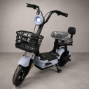 Електровелосипед EVOBIKE Nova MINI 500W 48V 12Ah Сірий з Кошиком та Пасажирським Сидінням (Модель 2026 року), Фото 1
