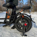 Електровелосипед (електрофетбайк) KUGOO Kirin V3 PRO Off-road на зимовій шипованій гумі, Фото 9