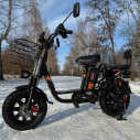Електровелосипед (електрофетбайк) KUGOO Kirin V3 PRO Off-road на зимовій шипованій гумі, Фото 10