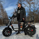 Електровелосипед (електрофетбайк) KUGOO Kirin V3 PRO Off-road на зимовій шипованій гумі, Фото 5