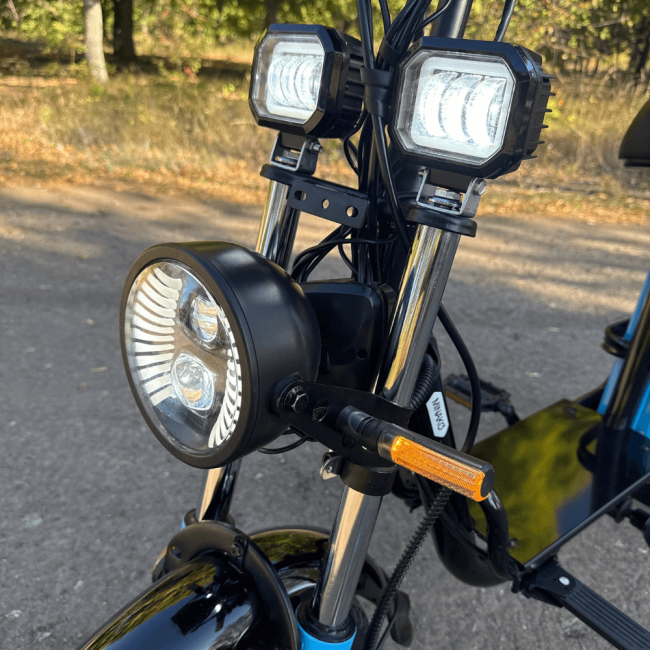 Електровелосипед MINAKO MONSTER PRO (2025) | 60V 26Ah 1200W | З посиленою підвіскою та великим запасом ходу, Фото 19