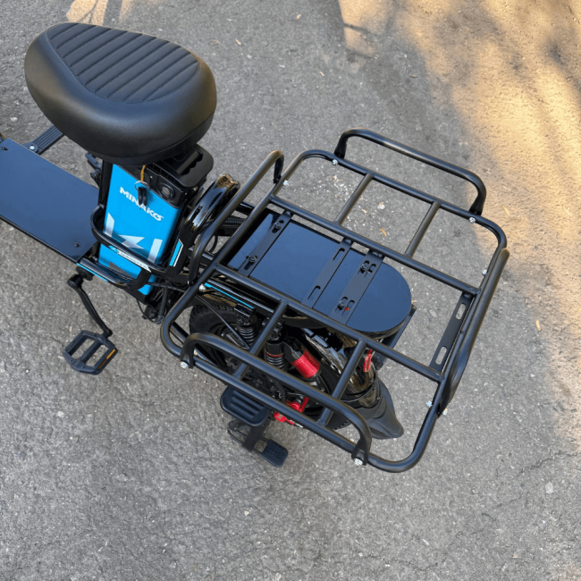 Електровелосипед MINAKO MONSTER PRO (2025) | 60V 26Ah 1200W | З посиленою підвіскою та великим запасом ходу, Фото 3