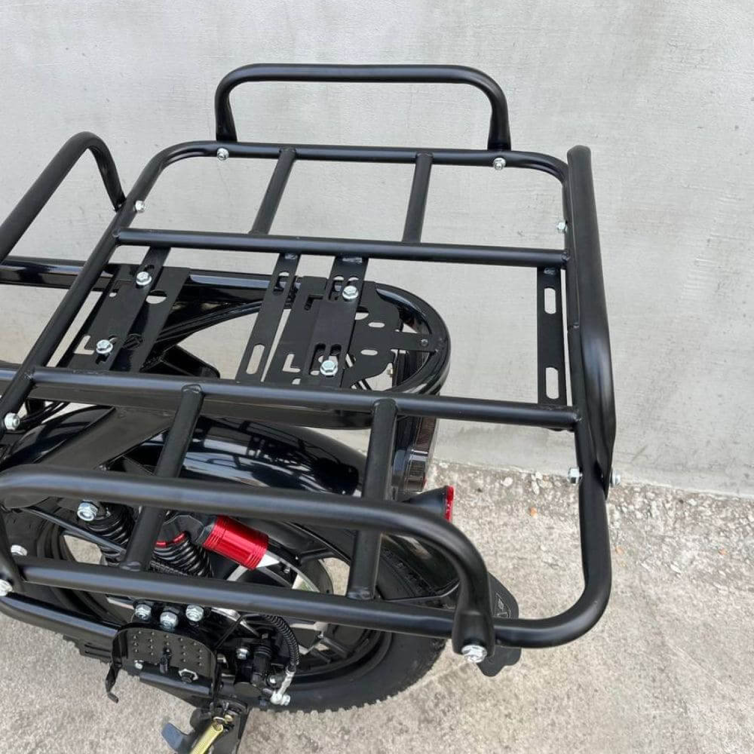 Электровелосипед грузовой MINAKO Monster PRO 20 дюймов с грузовым багажником МОДЕЛЬ 2025 ГОДА 60V 26Ah Black, Фото 15