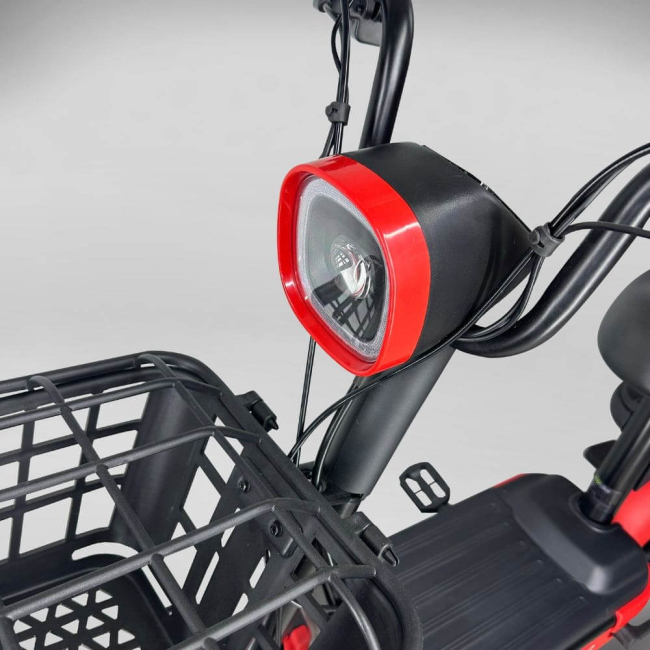 Електровелосипед EVOBIKE Nova ECO 15Ah 48V 500W ЧЕРВОНИЙ НОВИНКА 2025 !!!!, Фото 2
