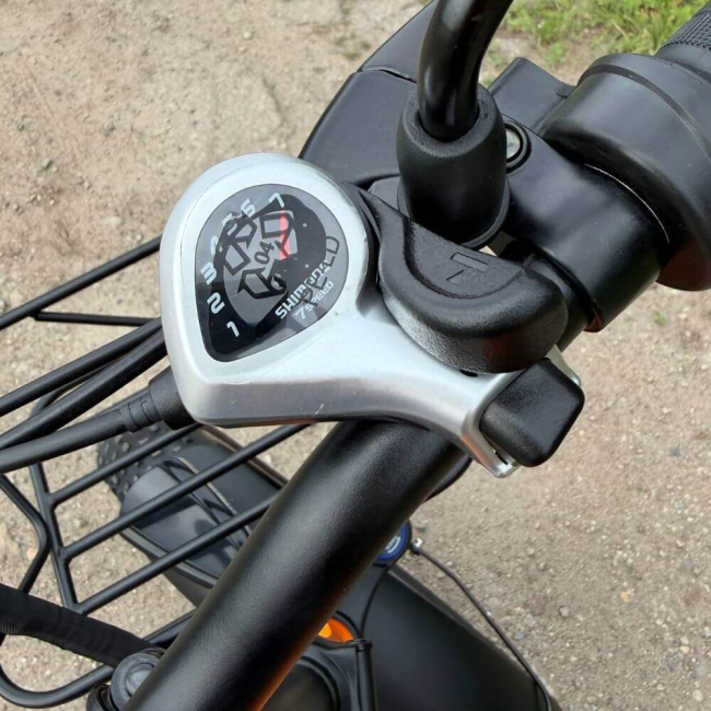 Електровелосипед EVOBIKE Storm V8 1000W 48V 15Ah/18Ah Сірий Складний Фетбайк 20" (Модель 2026 року), Фото 10
