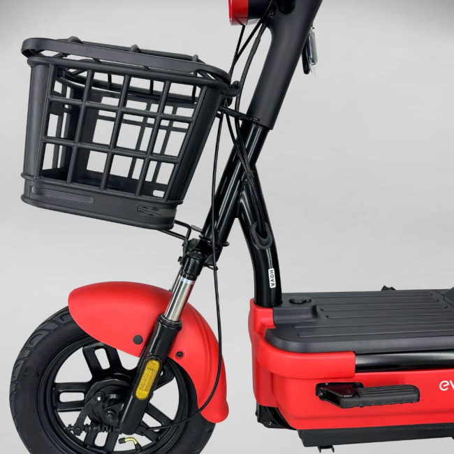 Електровелосипед EVOBIKE Nova ECO 13Ah 48V 500W ЧЕРВОНИЙ, Фото 6